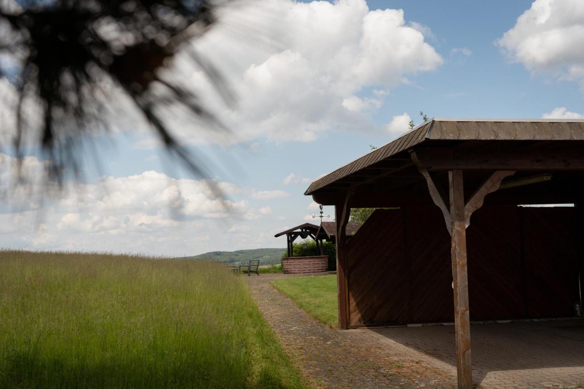 Idyllische Ferienwohnung Im Kalletal Exterior foto