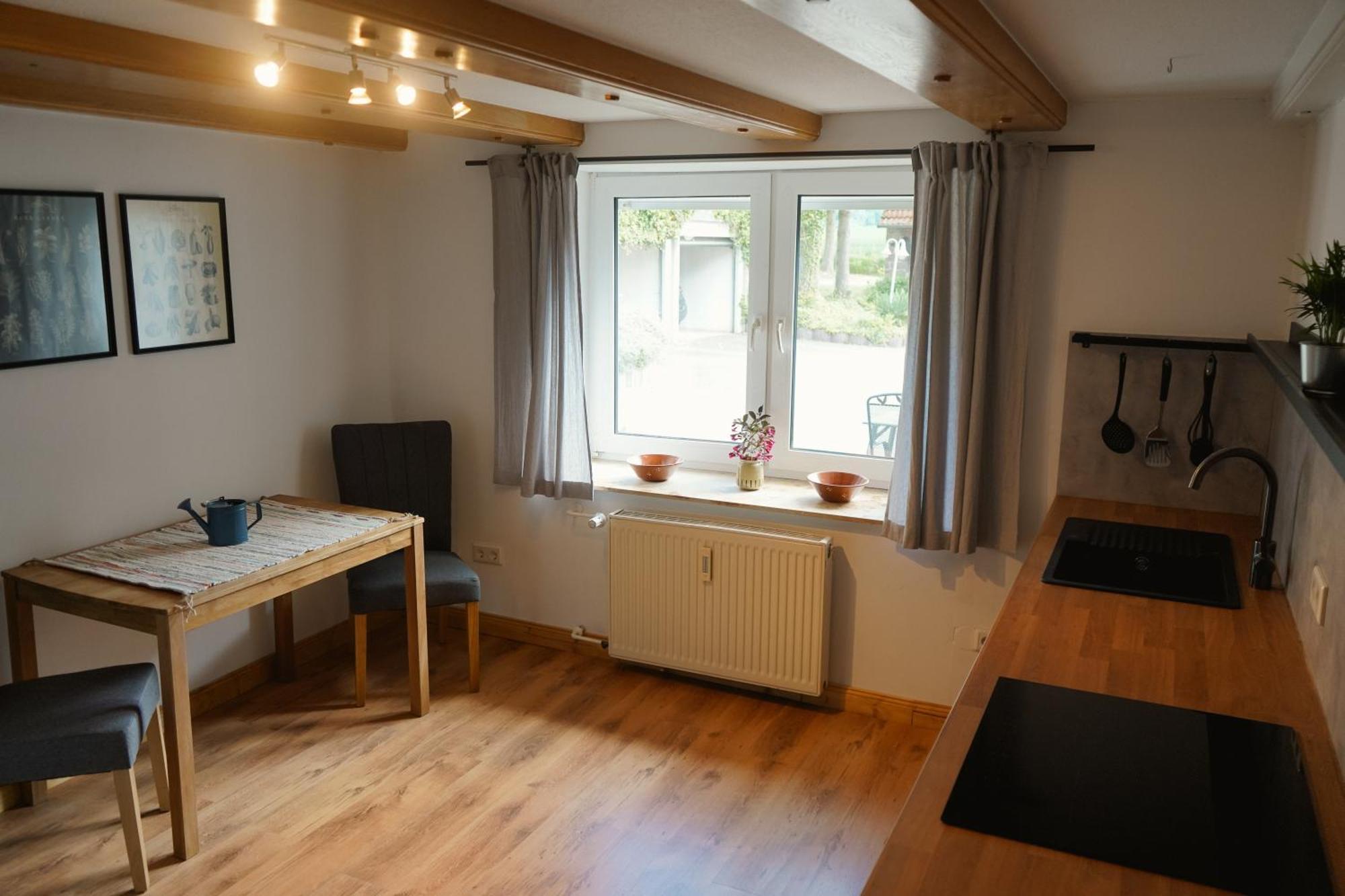 Idyllische Ferienwohnung Im Kalletal Exterior foto