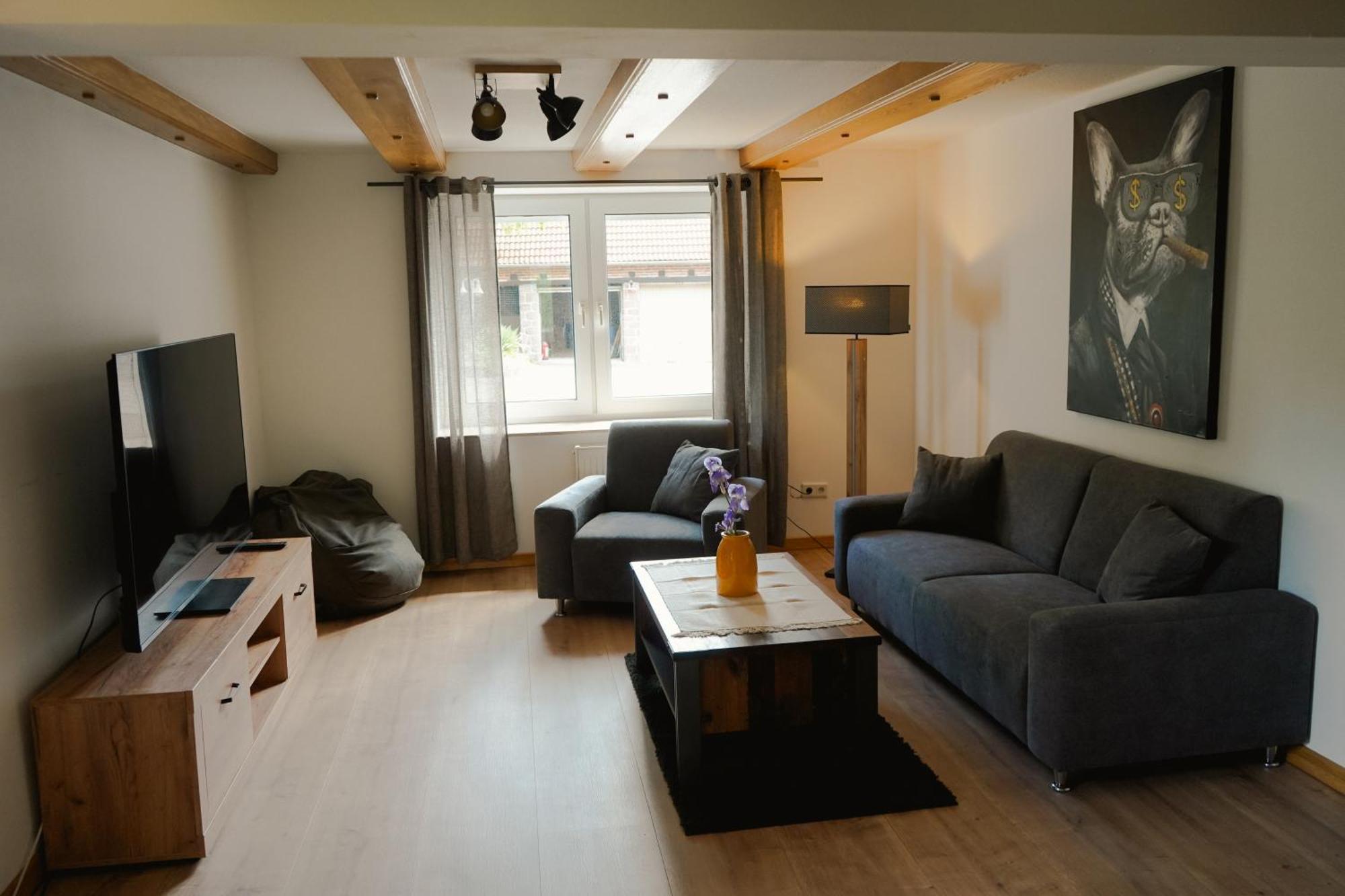 Idyllische Ferienwohnung Im Kalletal Exterior foto